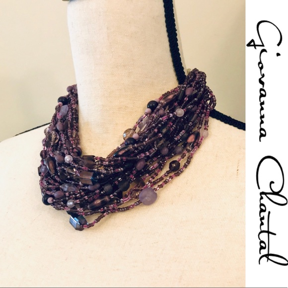 BoHo Convertible Handmade Beaded Necklace/Bracelet - Picture 1 of 8